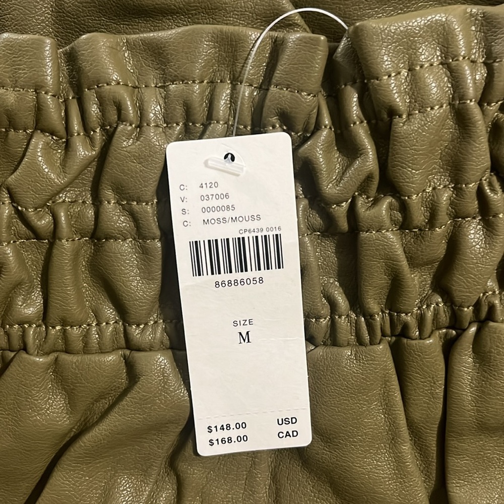 NWT Anthropologie The Somerset Maxi Skirt: Faux
Leather Edition size M - Picture 9 of 10